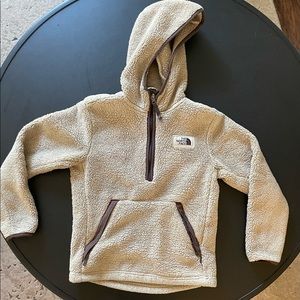 Youth Northface Sherpa • M • half zip